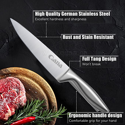 Stainless steel knife holder,6 sets of knives - copy