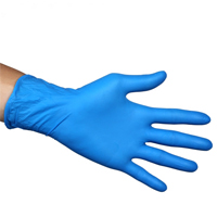 Disposable Non Sterile Purple Electrical Insulation Nitrile Exam Gloves - copy