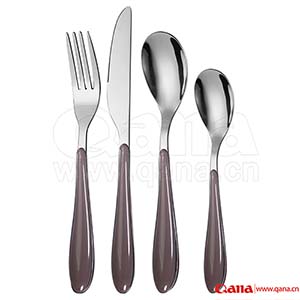 24 pcs high quality plastic cutlery set