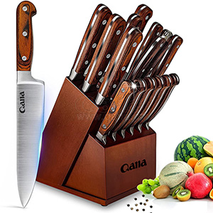 16 PCS with wooden handle