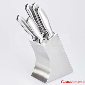 Hollow Hnadle kitchen knives with Stand