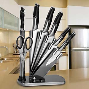 Top selling 6pcs stainless steel kitchen knife set