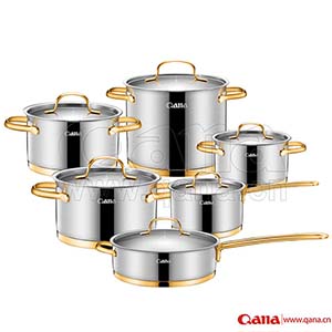 Professional Induction Ready Impact-bonded Techn Stainless steel Cookware