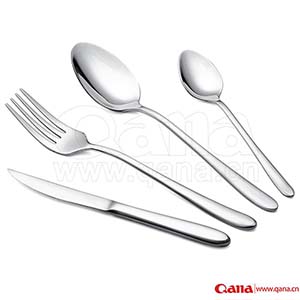 18/10 Stainless Steel Cutlery with Knife Fork Spoon Teaspoon Dinnerware Cutlery Set
