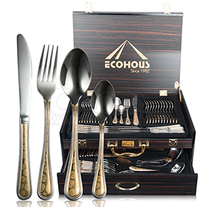 304 stainless steel four-piece tableware set
