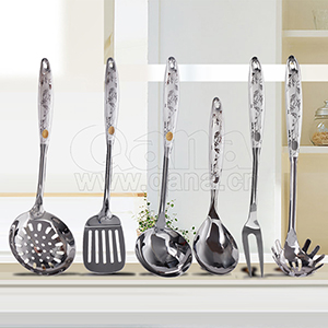 Household Cooking Kitchen utensils stainless steel kitchenware spatula set