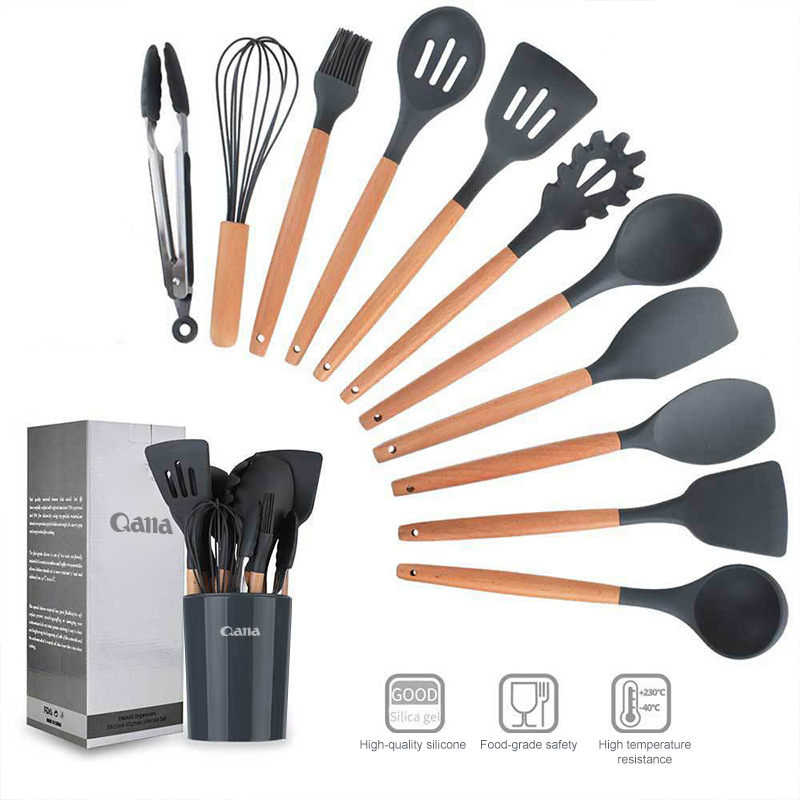 12PCS Juego de Utensilios de Cocina de S