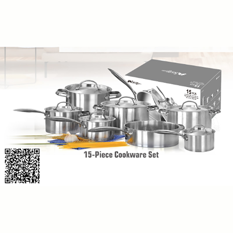 15Pcs Cookware Set